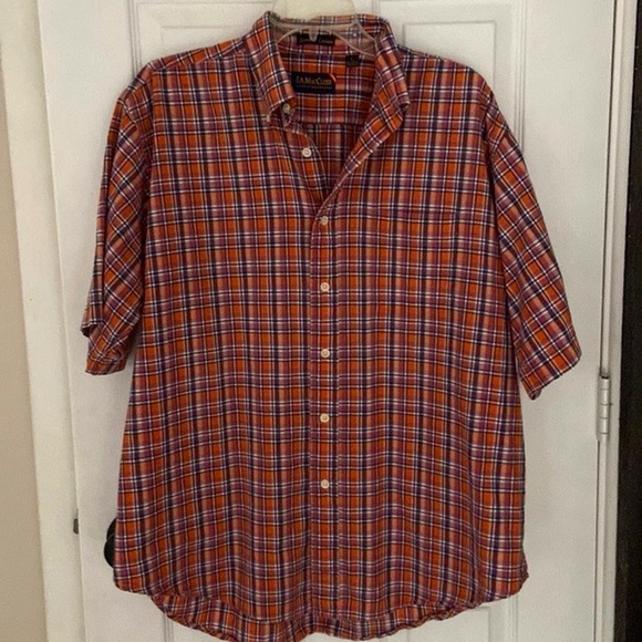 Mens Large Vintage Shirt F.A. MacCluer EUC - Picture 1 of 2